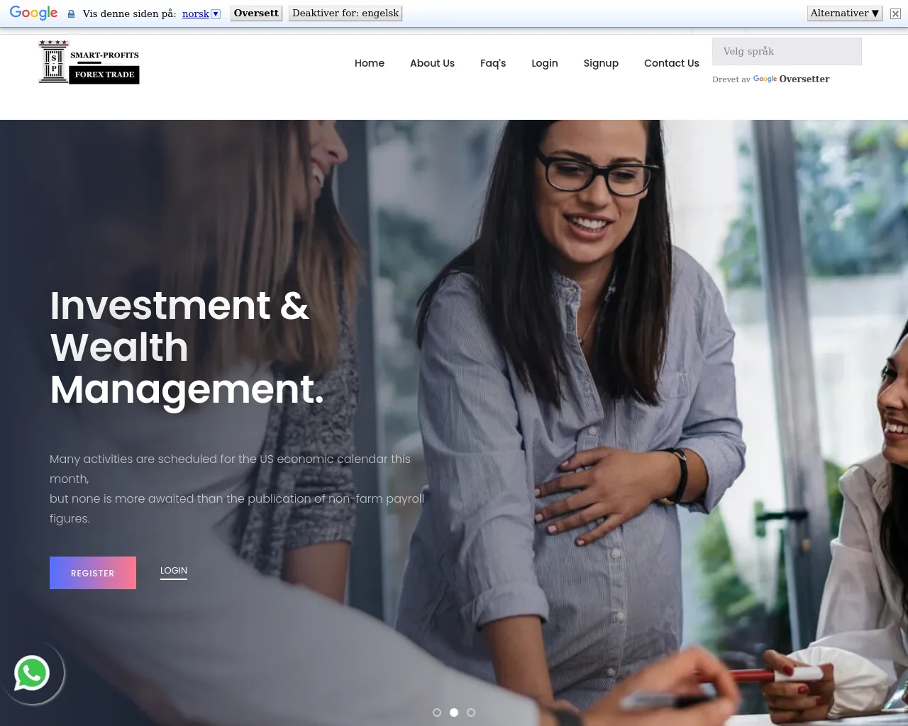 Screenshot of smartprofitsltd.com