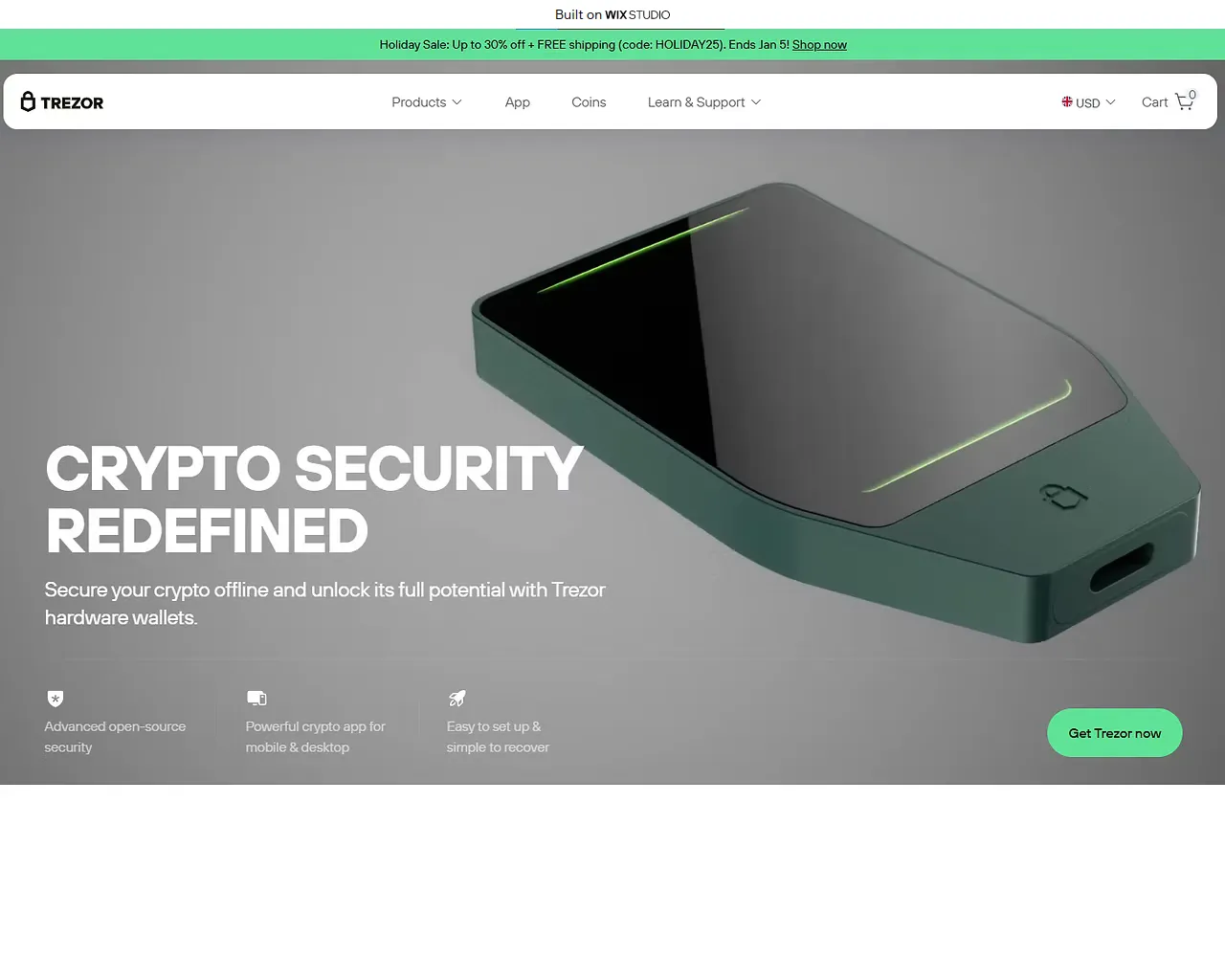 Screenshot of suitestart.wixstudio.com