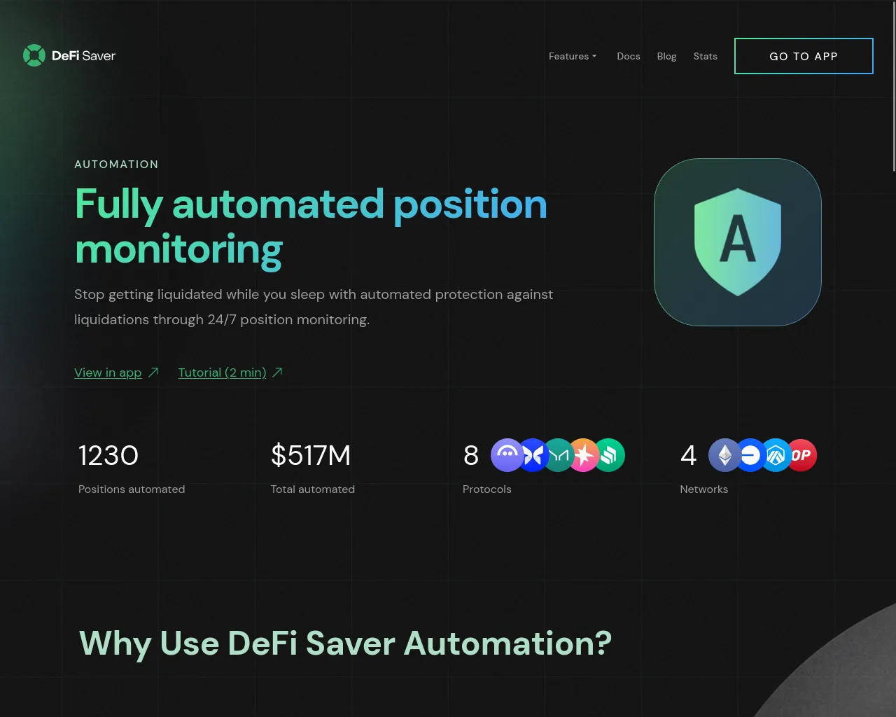 Screenshot of treasury-defisaver.com