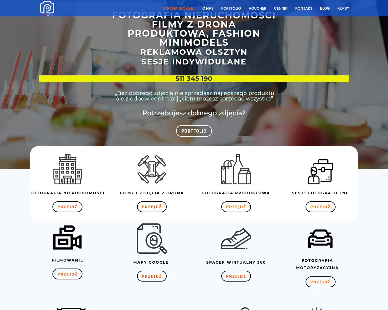Screenshot of fotoartim.live