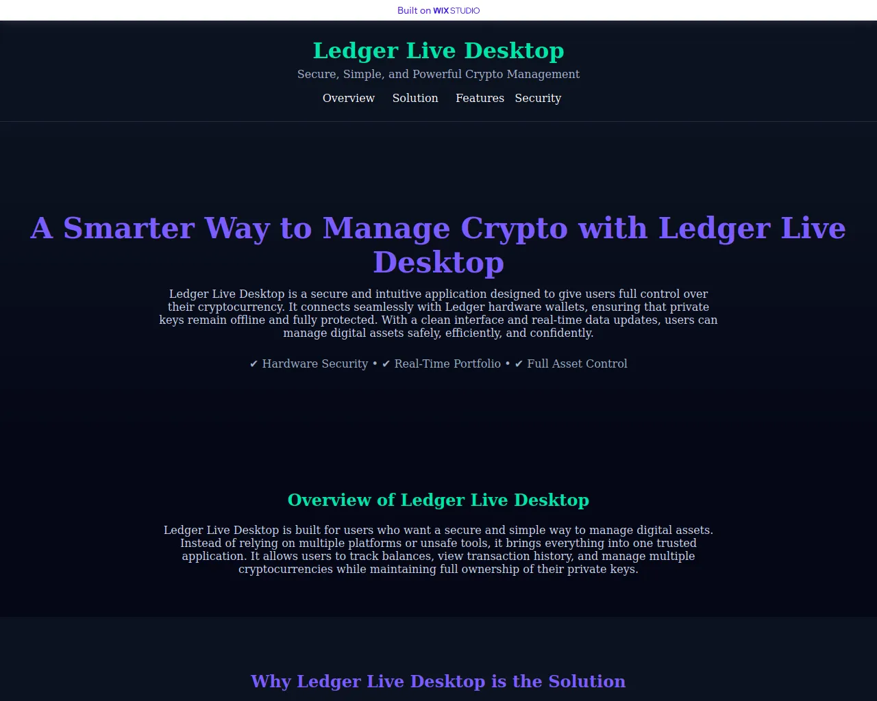 Screenshot of read-desktop.wixstudio.com