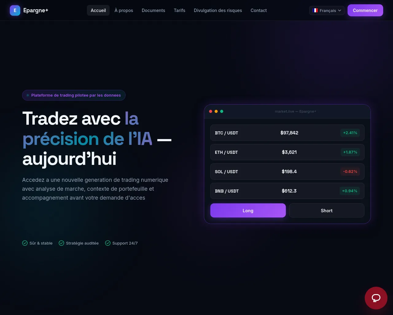 Screenshot of epargne-plus.com