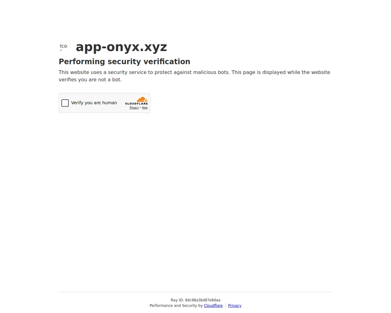 Screenshot of app-onyx.xyz