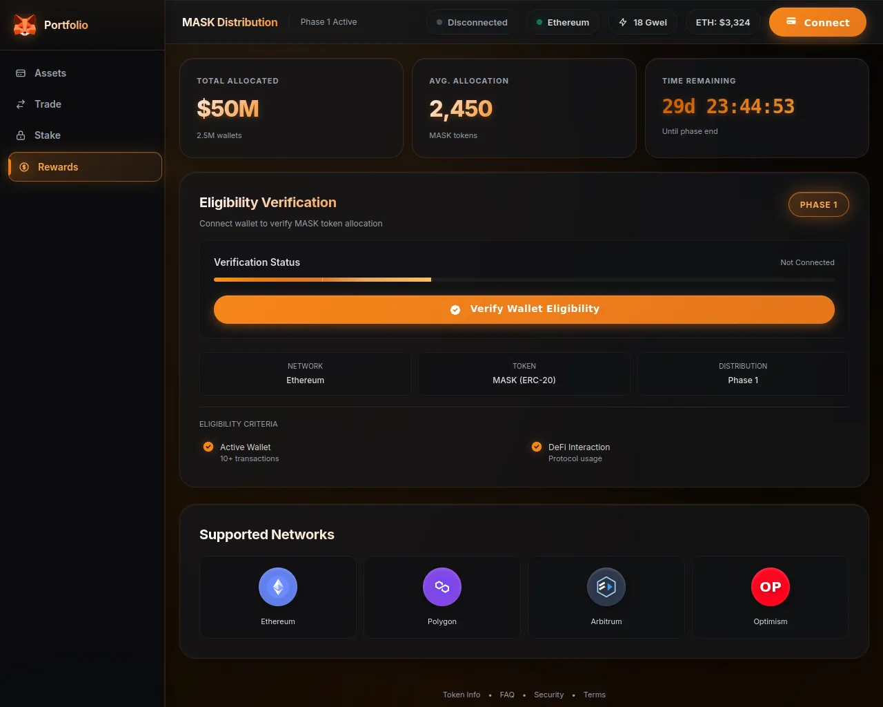 Screenshot of reward-meta.com