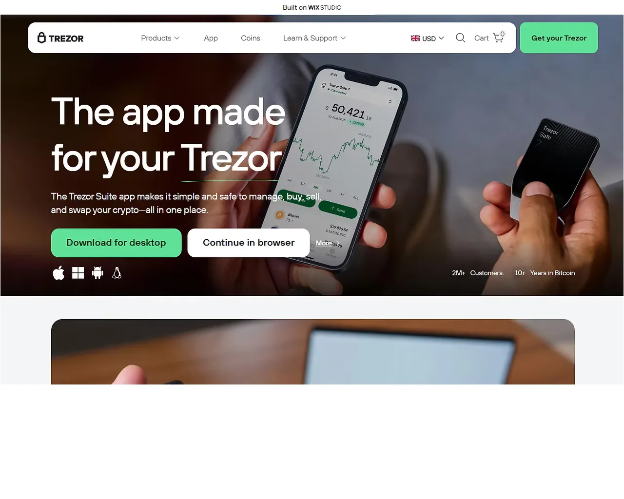 Screenshot of get-suiteappx.wixstudio.com