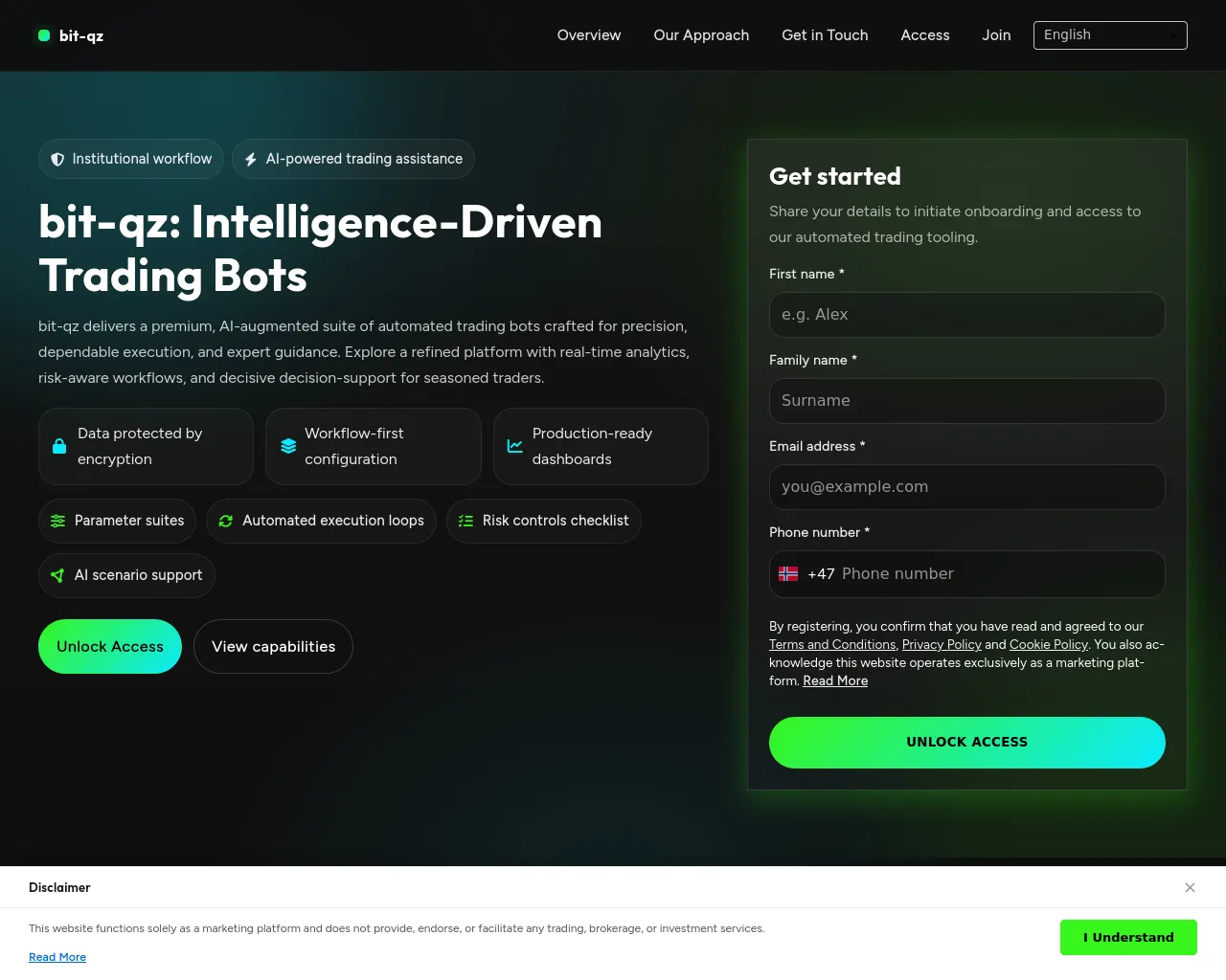 Screenshot of bit-qz-app.com