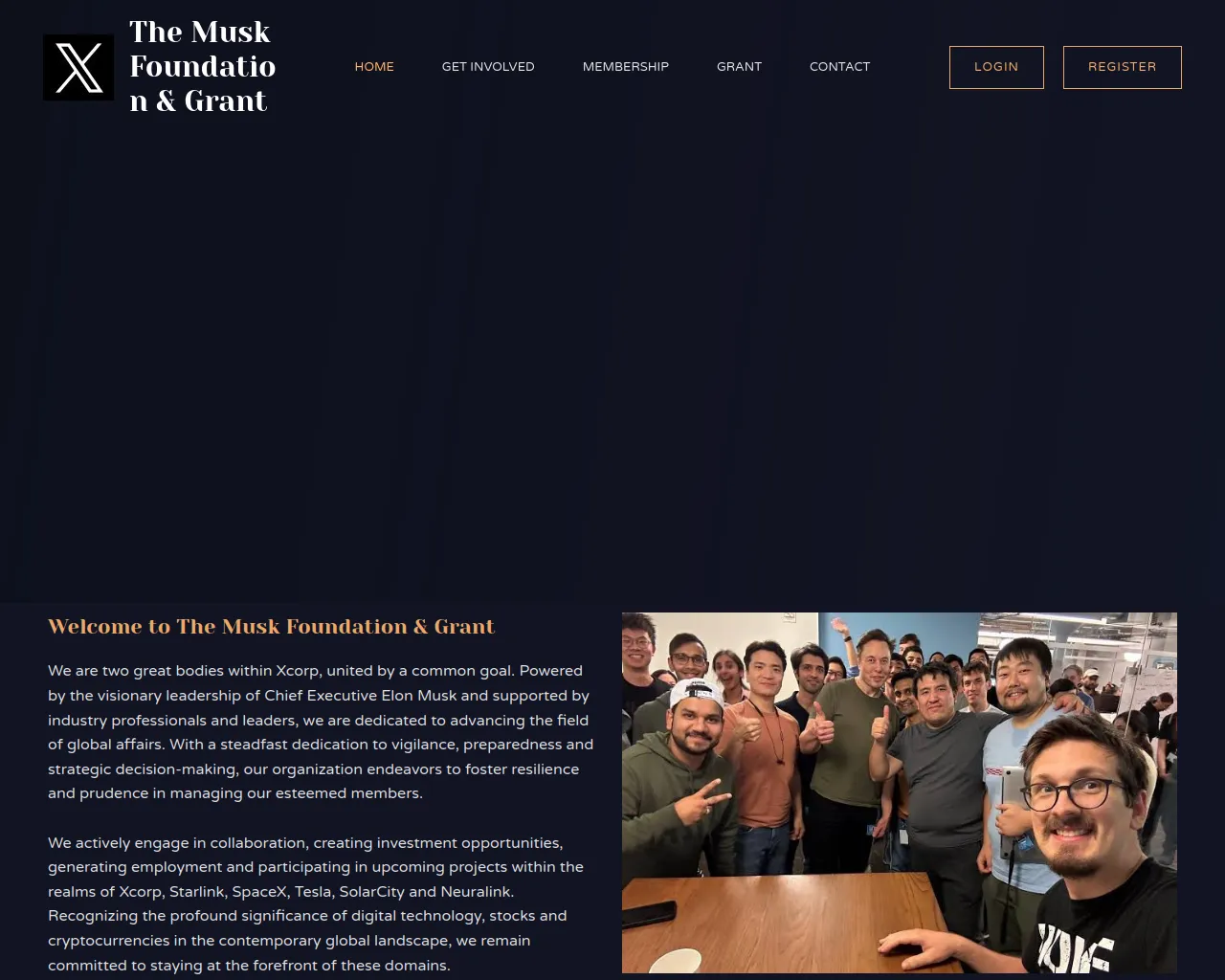 Screenshot of muskfoundationpartners.org