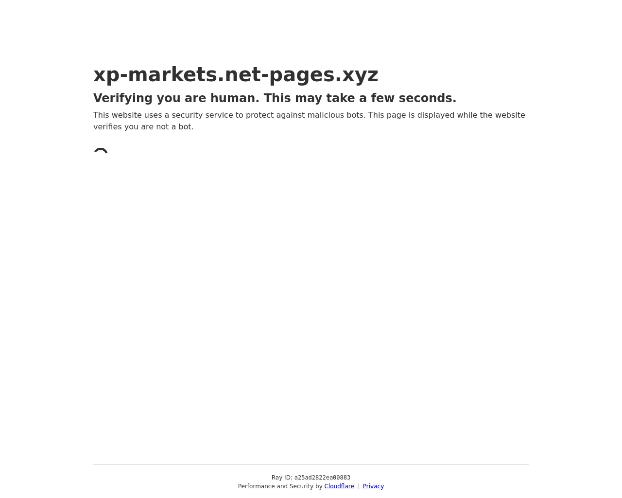 Screenshot of xp-markets.net-pages.xyz