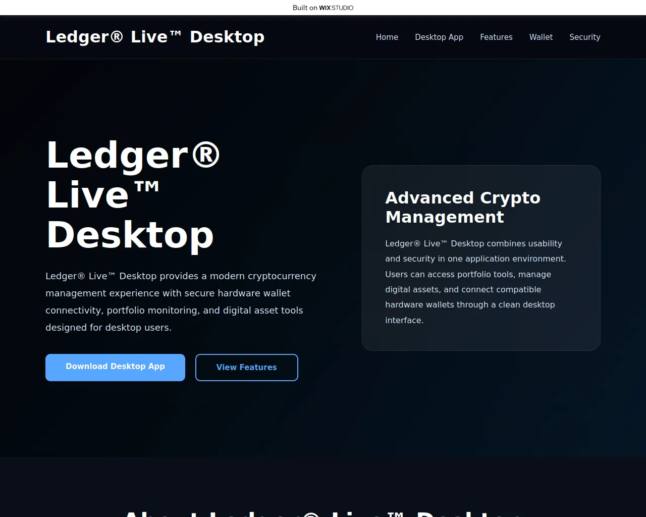 Screenshot of smart-lekdger.wixstudio.com