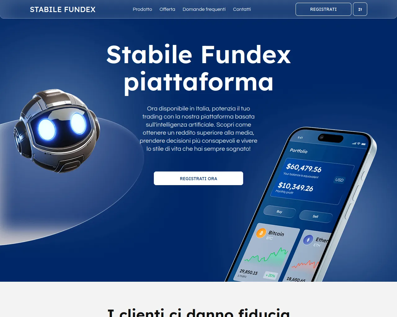 Screenshot of stabile-fundex.com