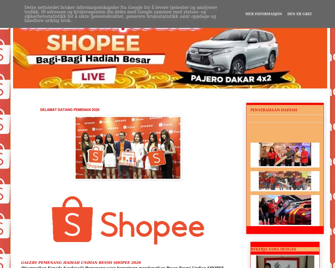 Screenshot of gift-shopeejkt89.blogspot.com