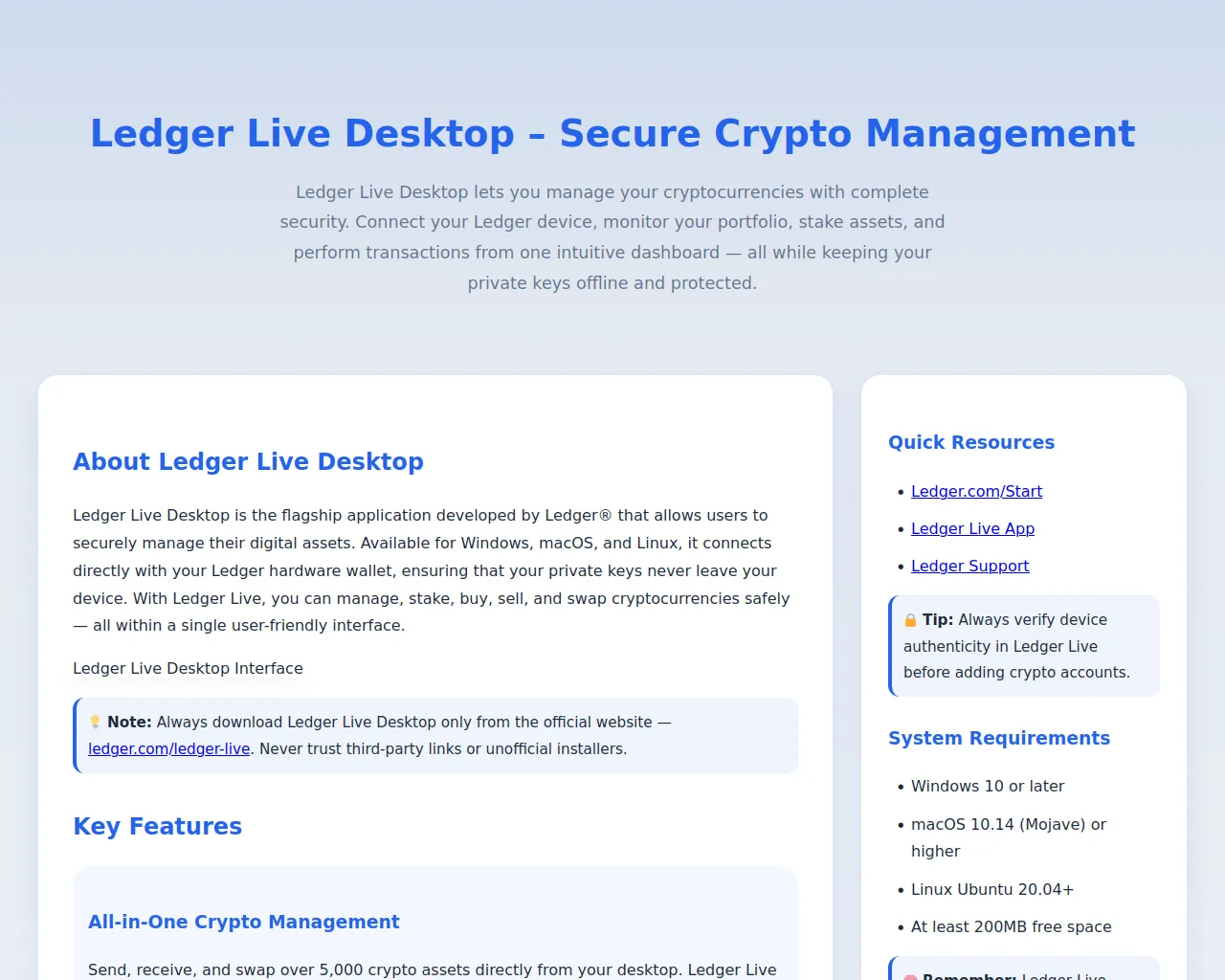 Screenshot of desktop-live-ledgar.pages.dev