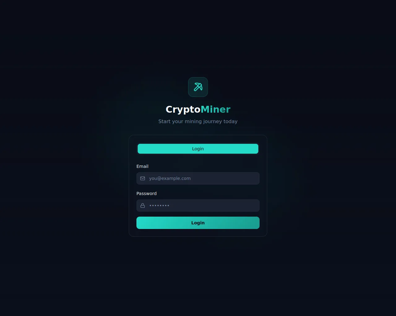 Screenshot of crypto-mining.store