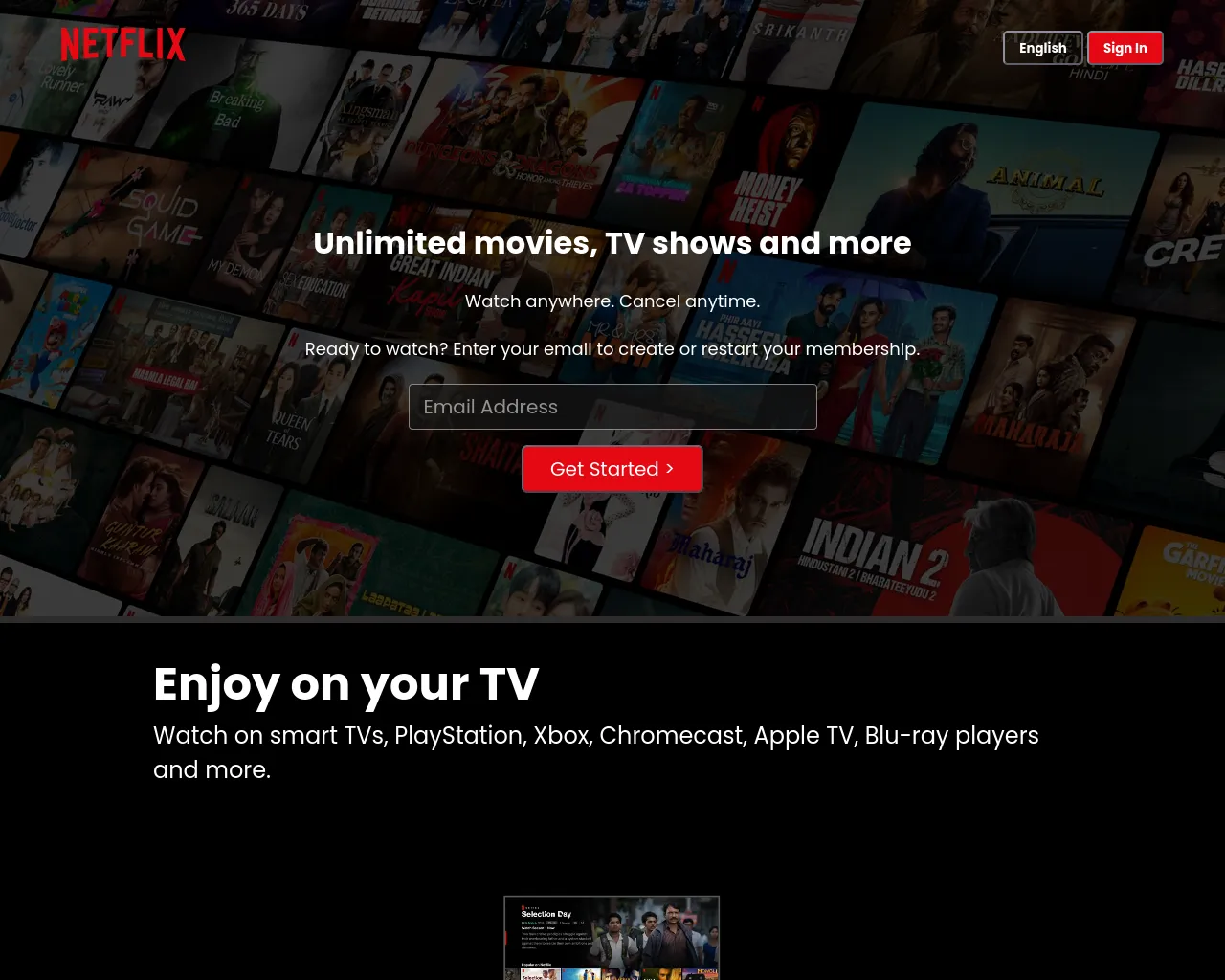 Screenshot of netflix-clone-azure-seven.vercel.app