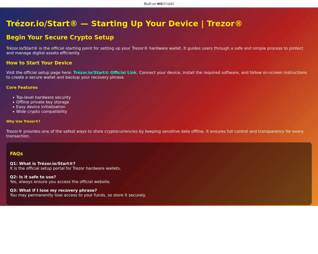 Screenshot of iotrzsrt.wixstudio.com