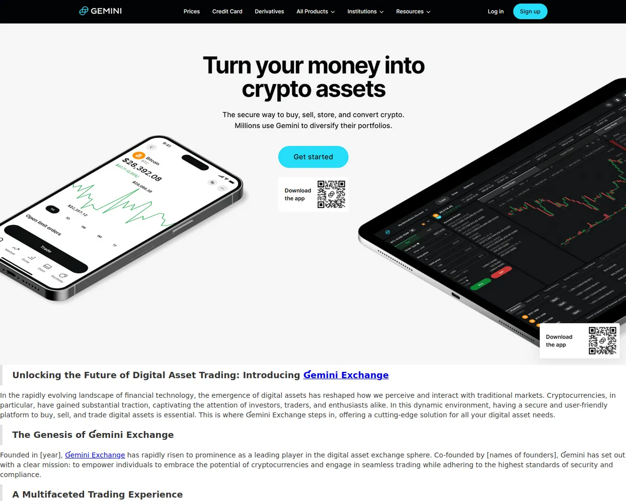 Screenshot of geminileguin.webflow.io