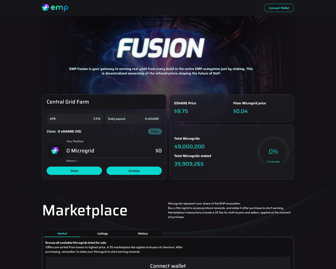 Screenshot of emp-money.pages.dev