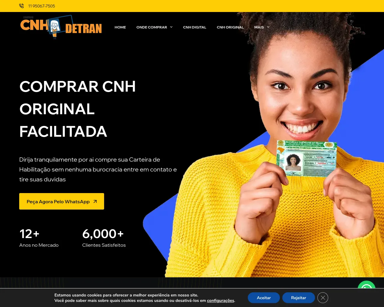 Screenshot of comprarcnhoriginaldetran.com