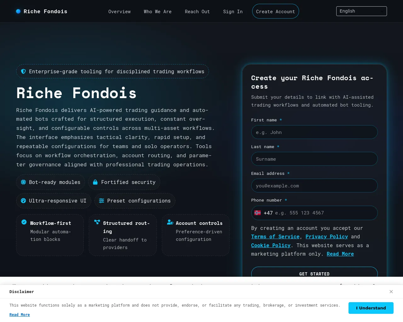 Screenshot of richefondois.pro