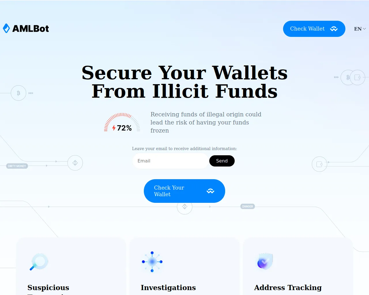 Screenshot of usdt-check.net