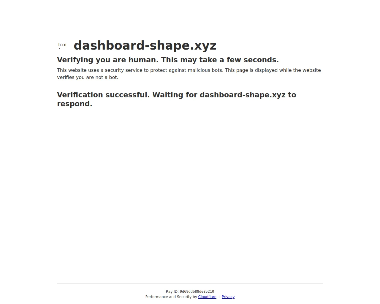 Stored capture of dashboard-shape.xyz
