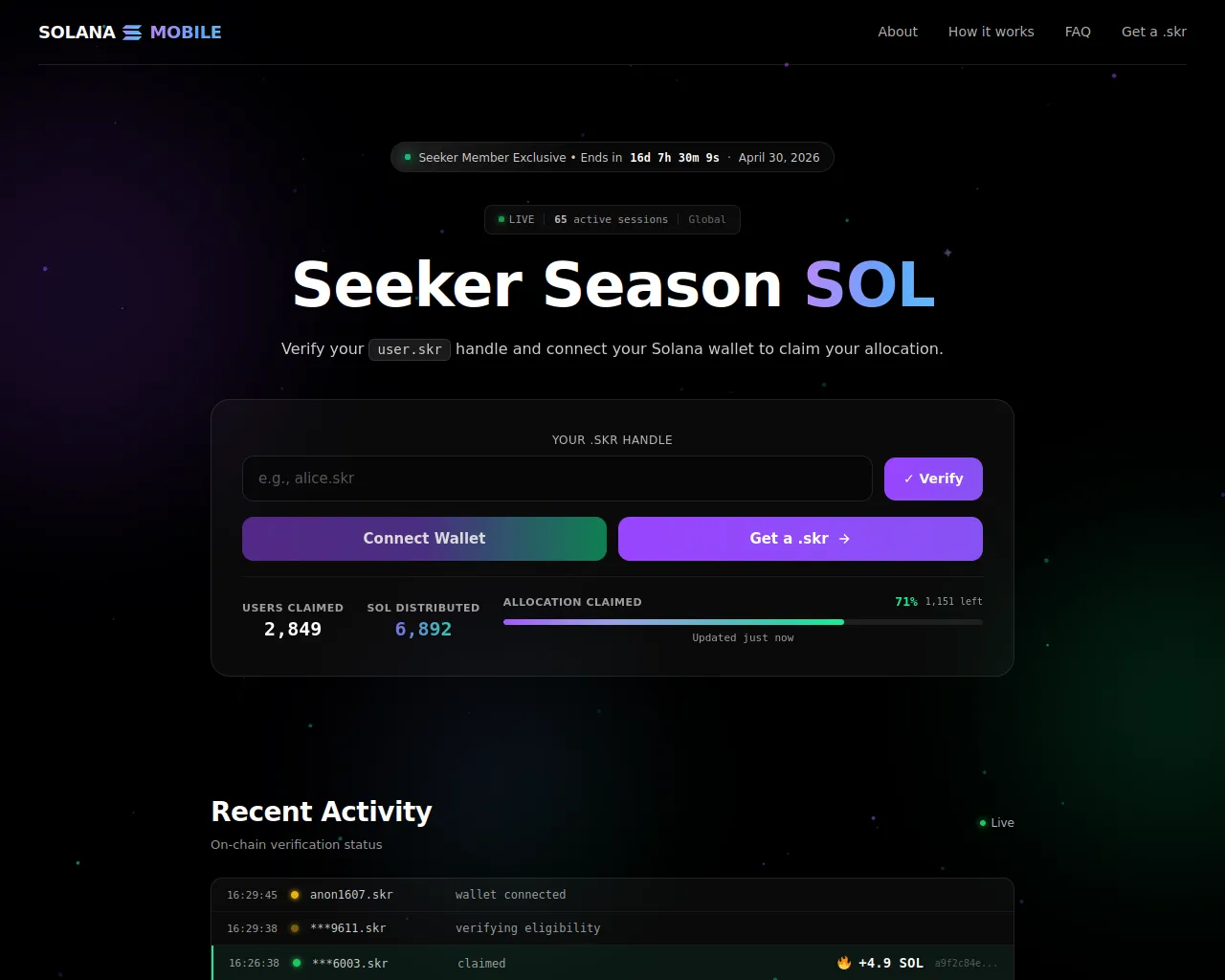 Screenshot of skr-mobile.com