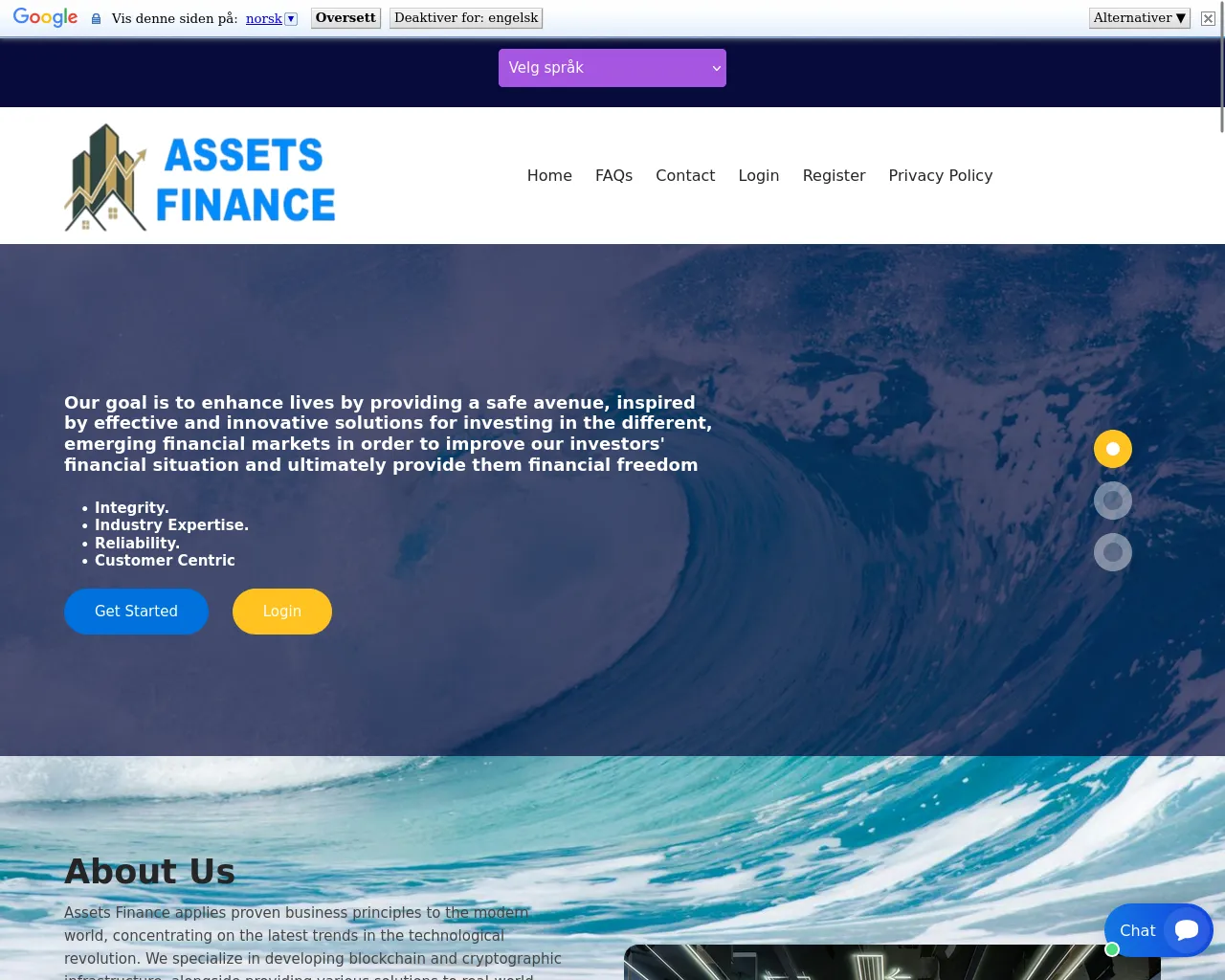 Screenshot of wmnast.com