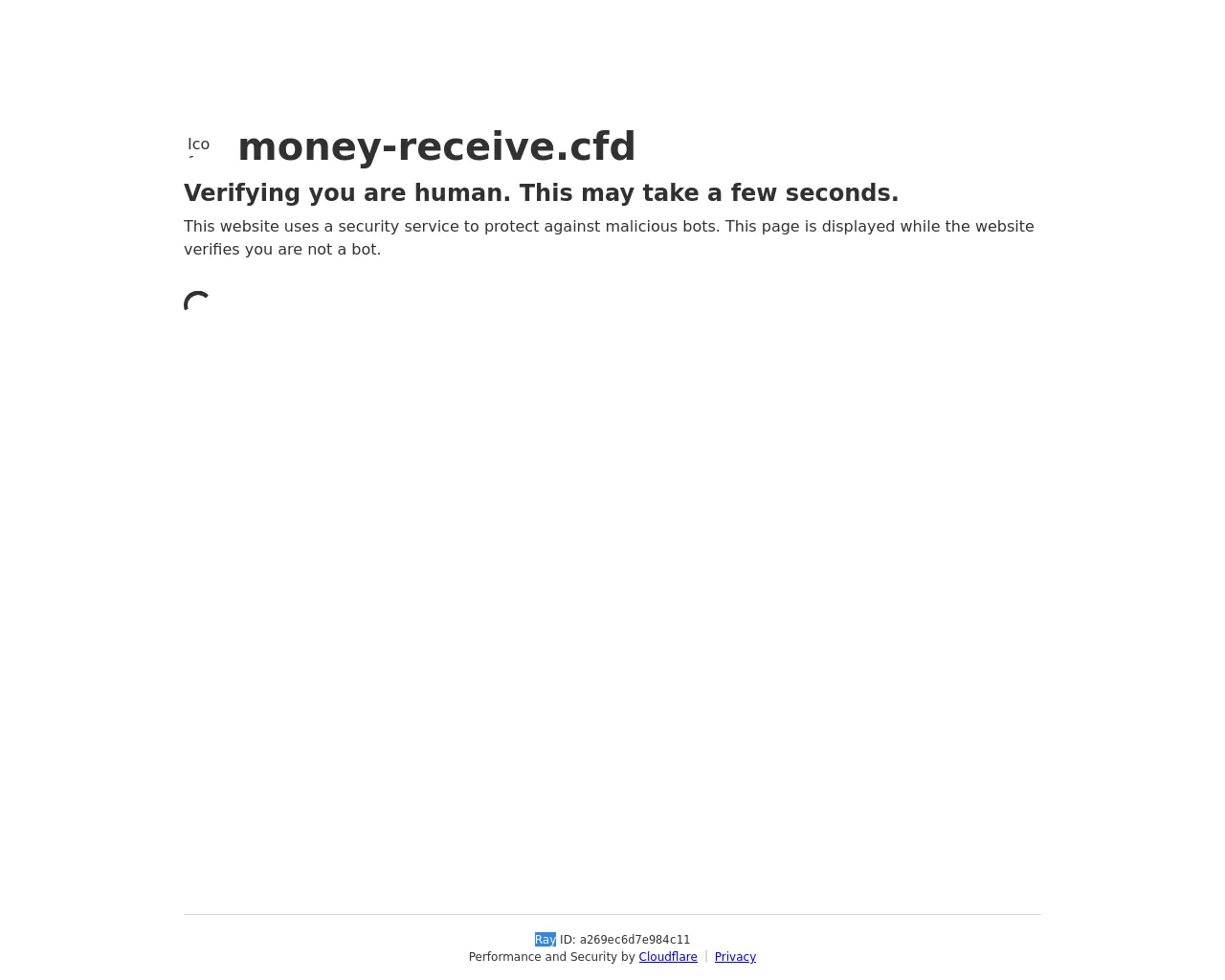 Screenshot of money-receive.cfd