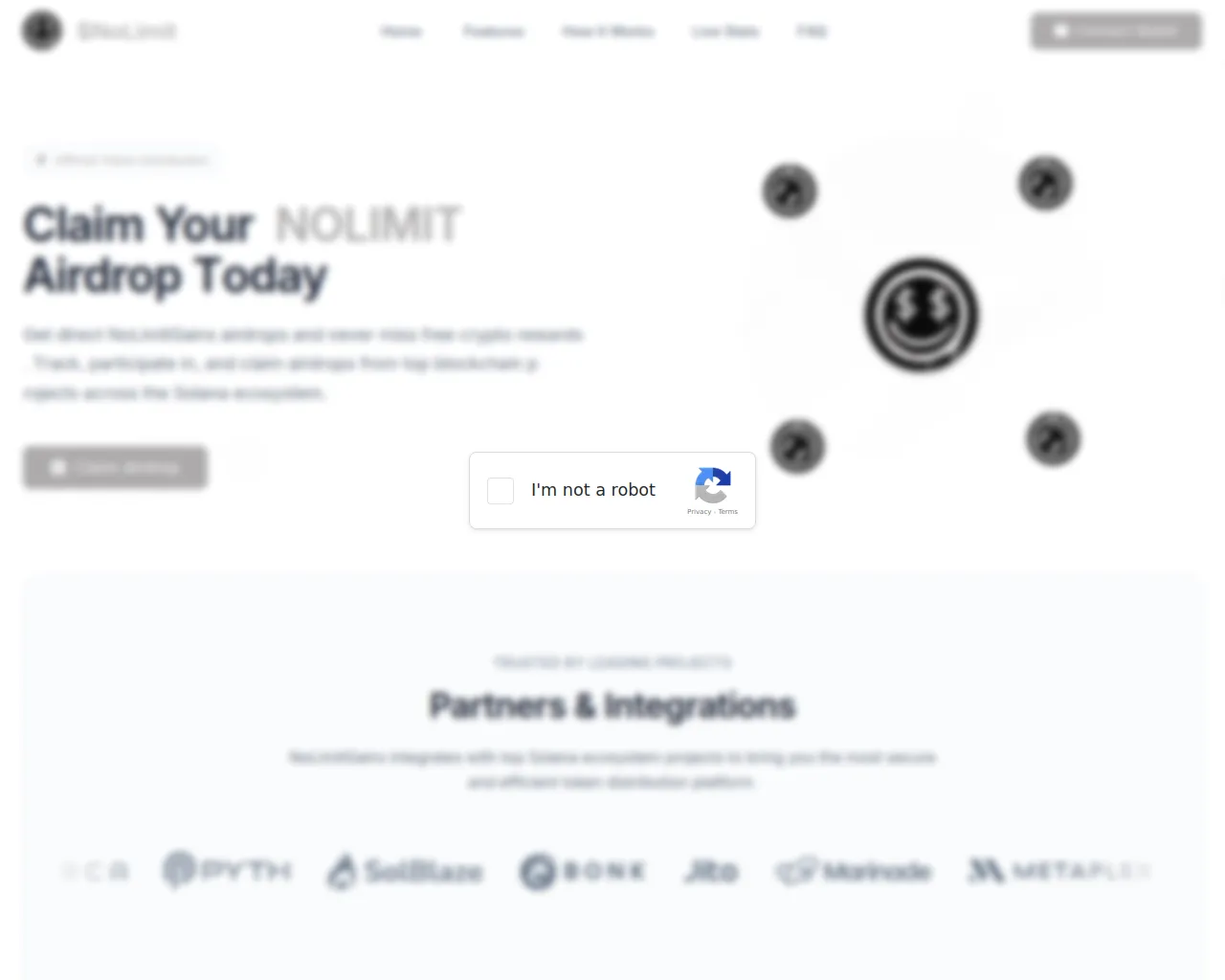 Screenshot of nolimitcoin.xyz