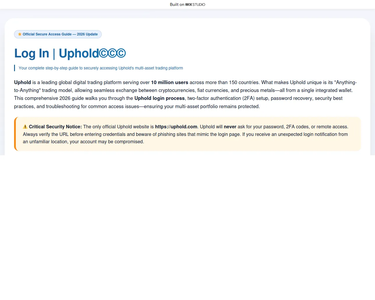 Screenshot of newuphooldcdn.wixstudio.com