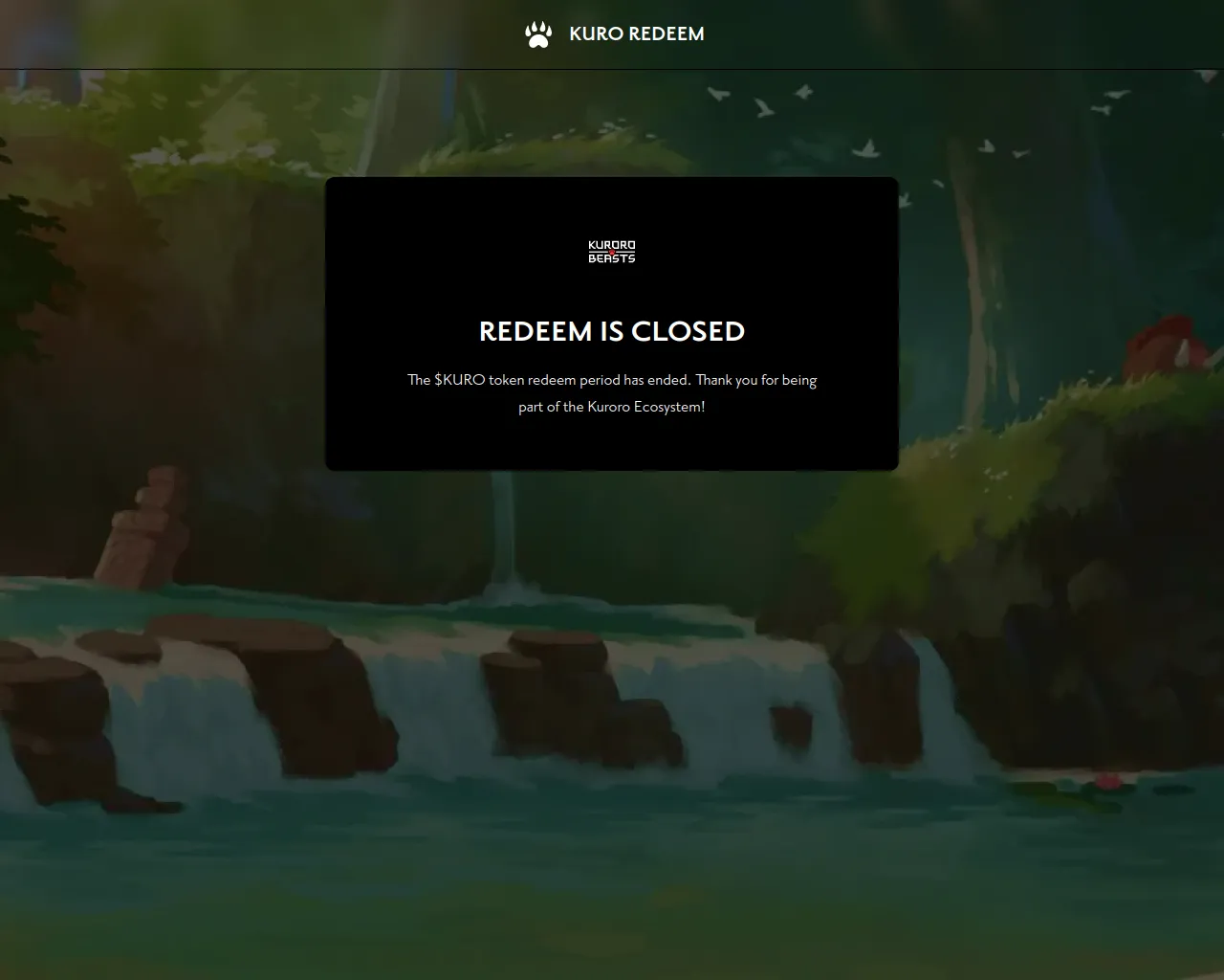 Screenshot of claim-kuro-token.pages.dev