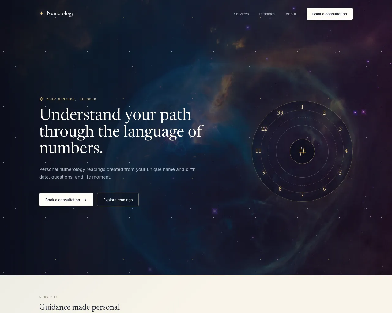 Screenshot of destinycareglobal.com