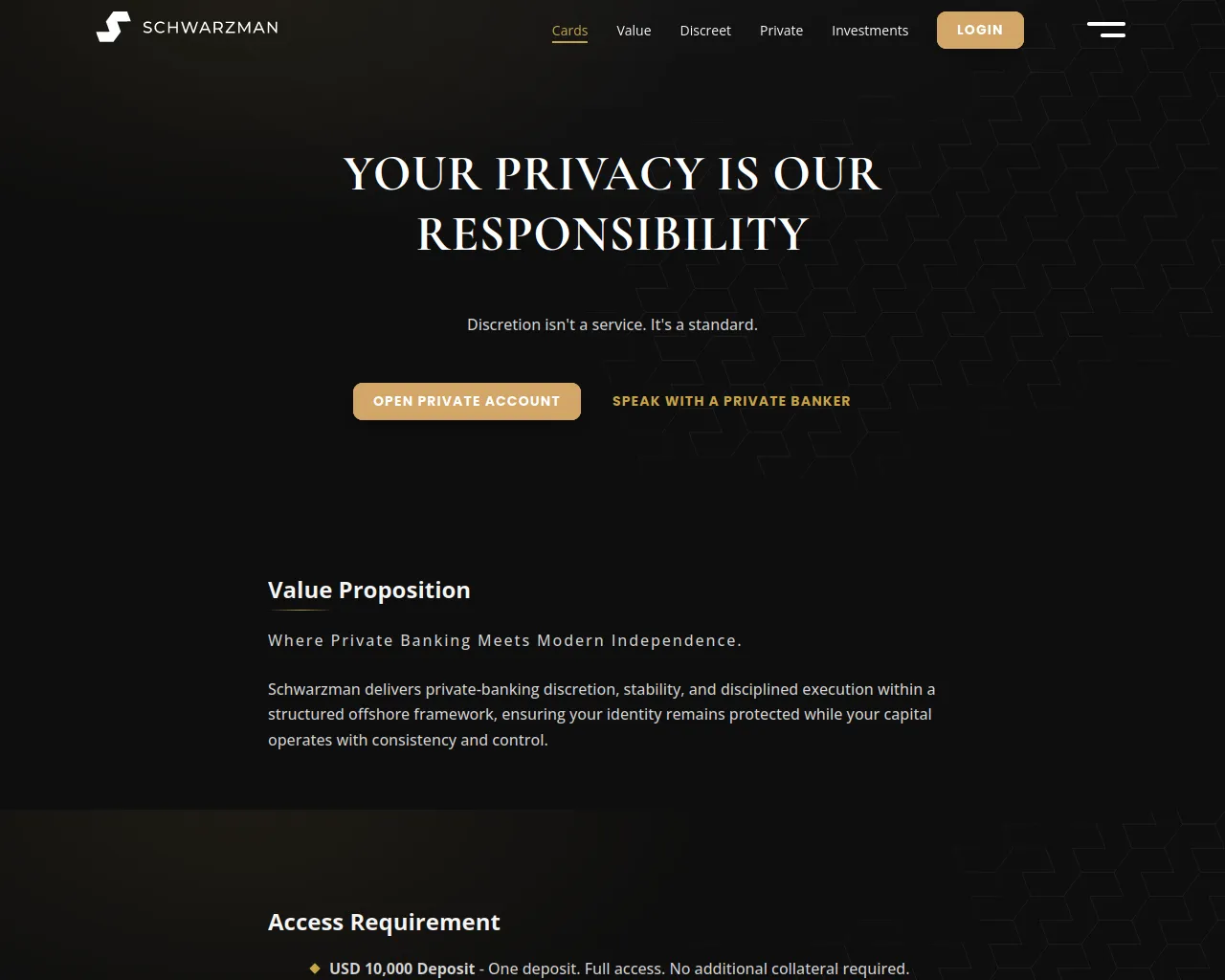 Screenshot of schwarzman.co