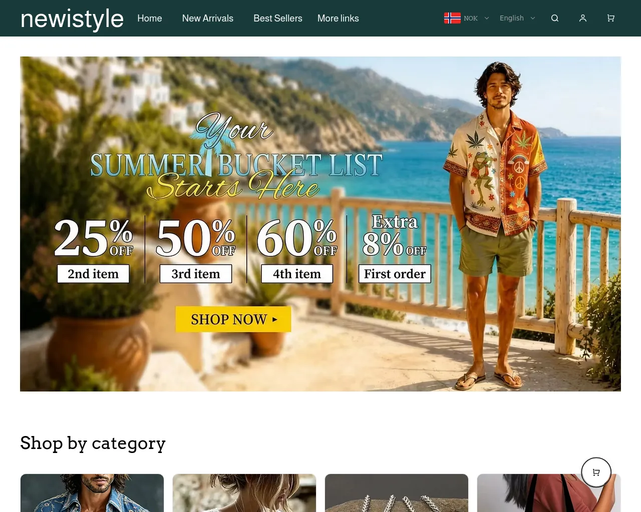 Screenshot of newistyle.com