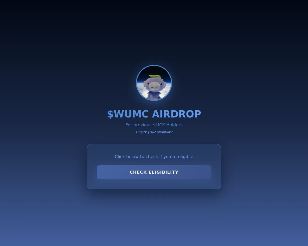 Screenshot of airdrop.wumpuscorp.xyz