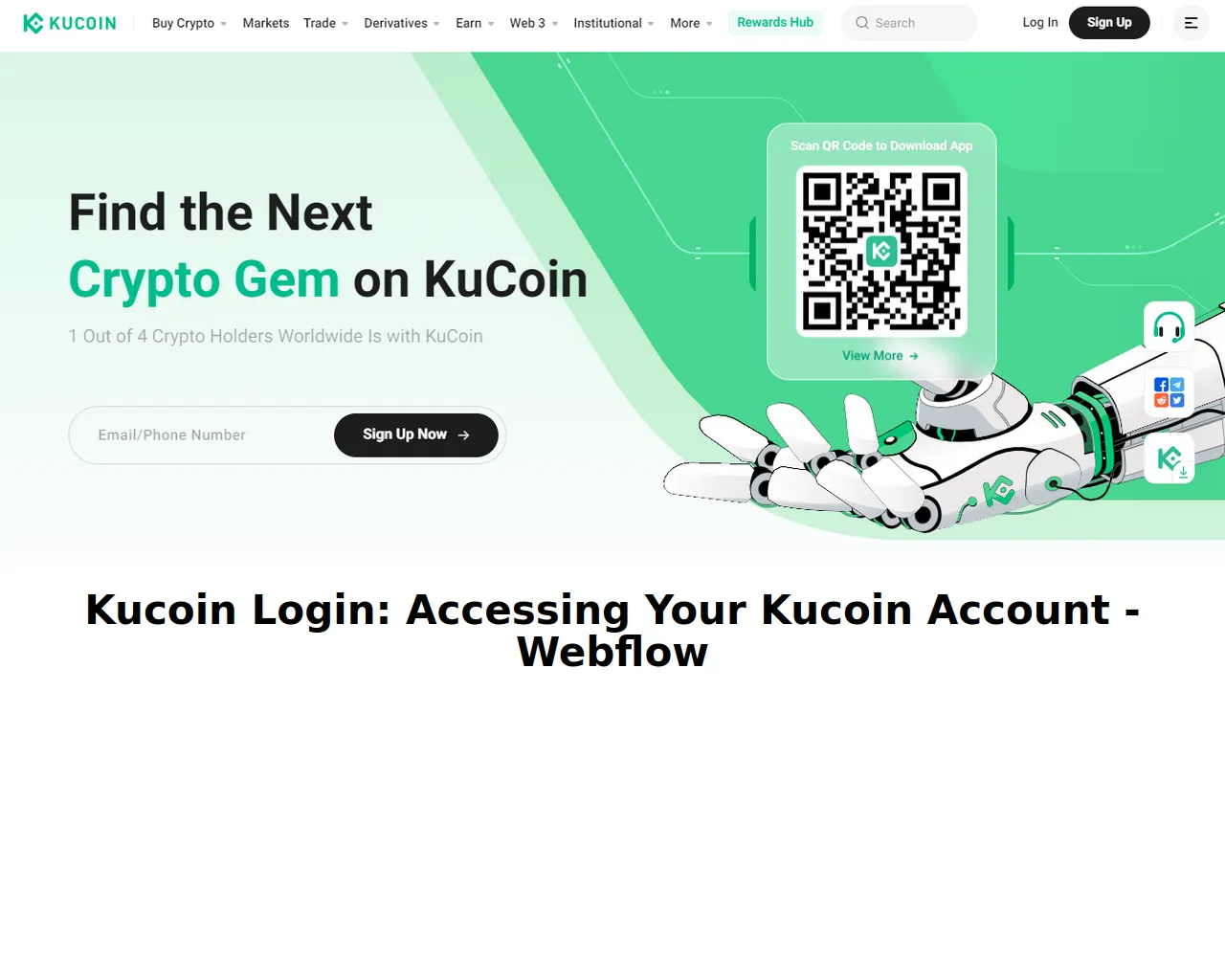 Screenshot of kuenlgin.webflow.io