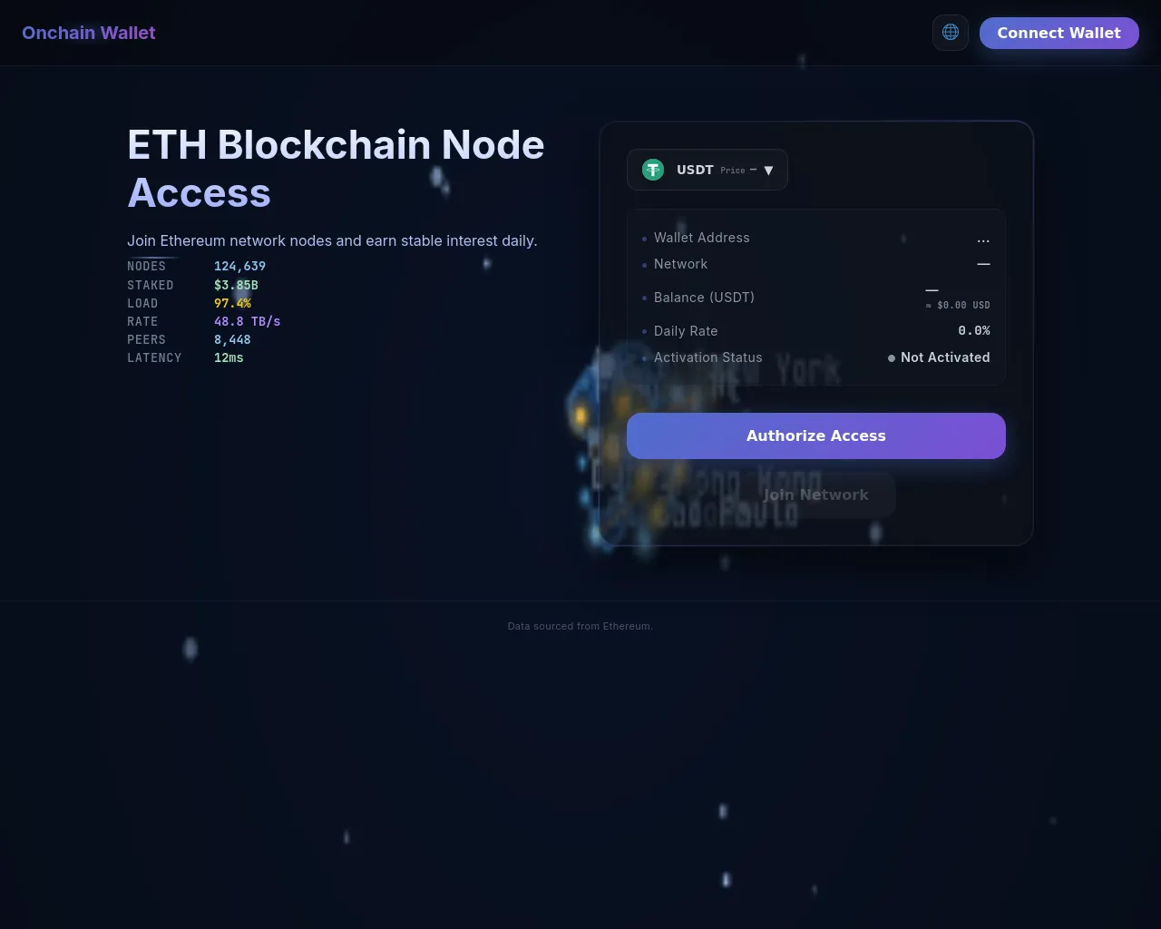Screenshot of onchainwallet.vip