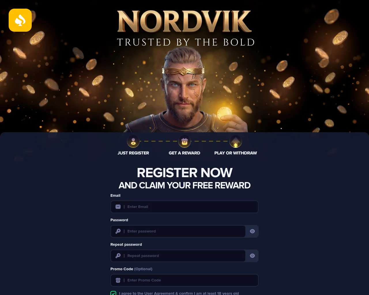 Screenshot of nordvik.vip