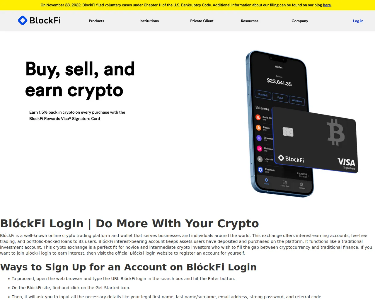 Screenshot of blockfeelogine.webflow.io