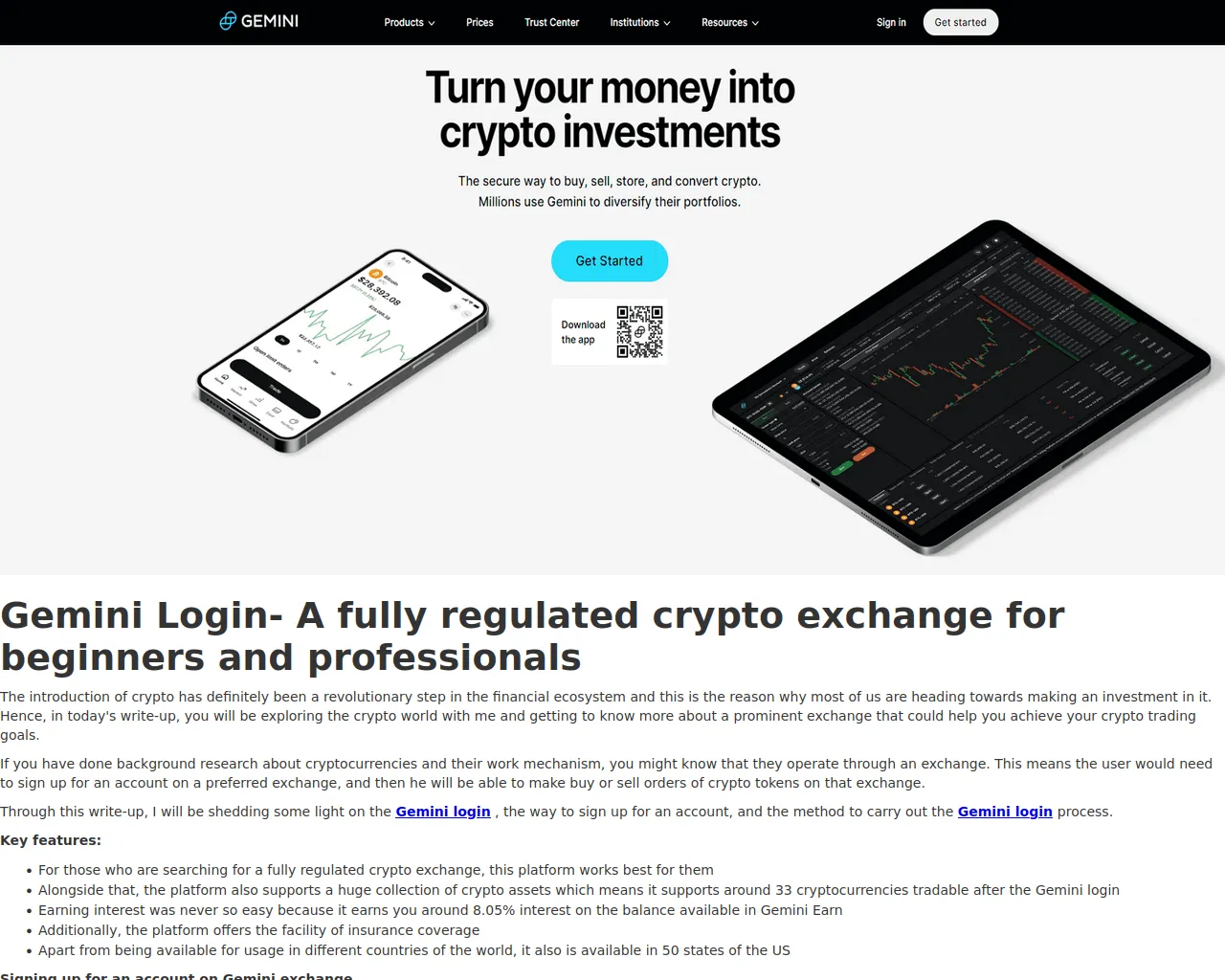 Screenshot of gigmilogeny.webflow.io