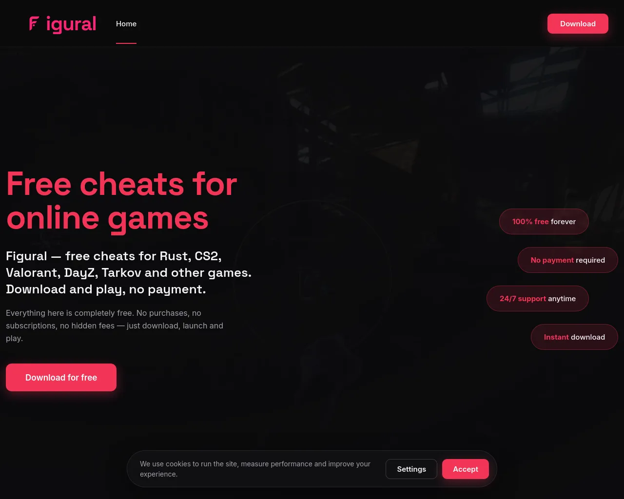 Screenshot of figural.shop