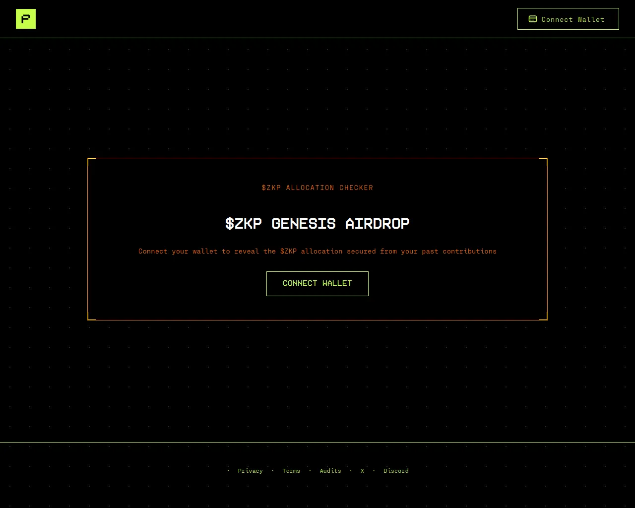 Screenshot of eligibility-zkpass.org