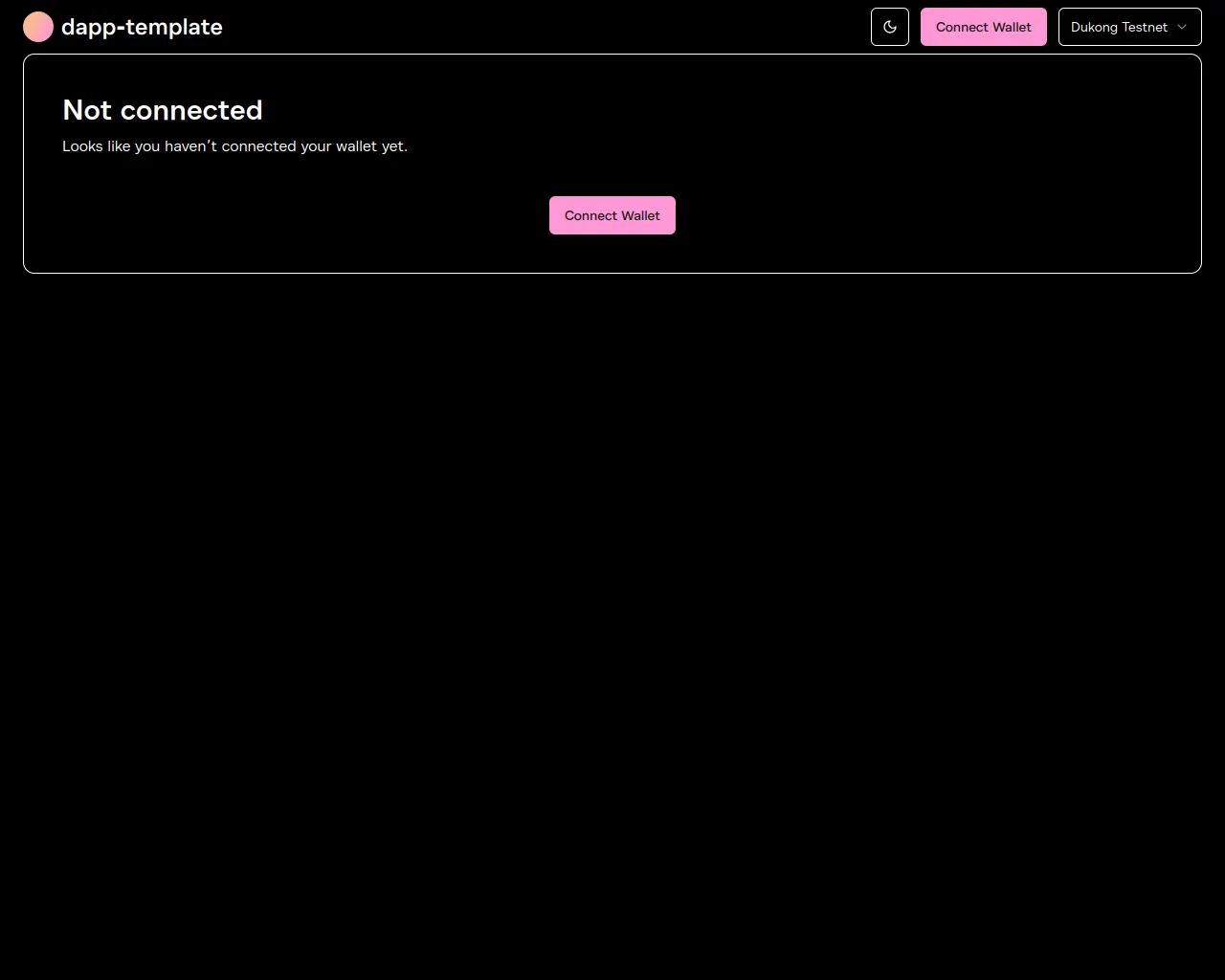 Screenshot of rward-dapp-factory-testing-yohan.pages.dev