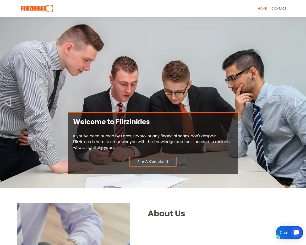 Screenshot of flirzinkles.com