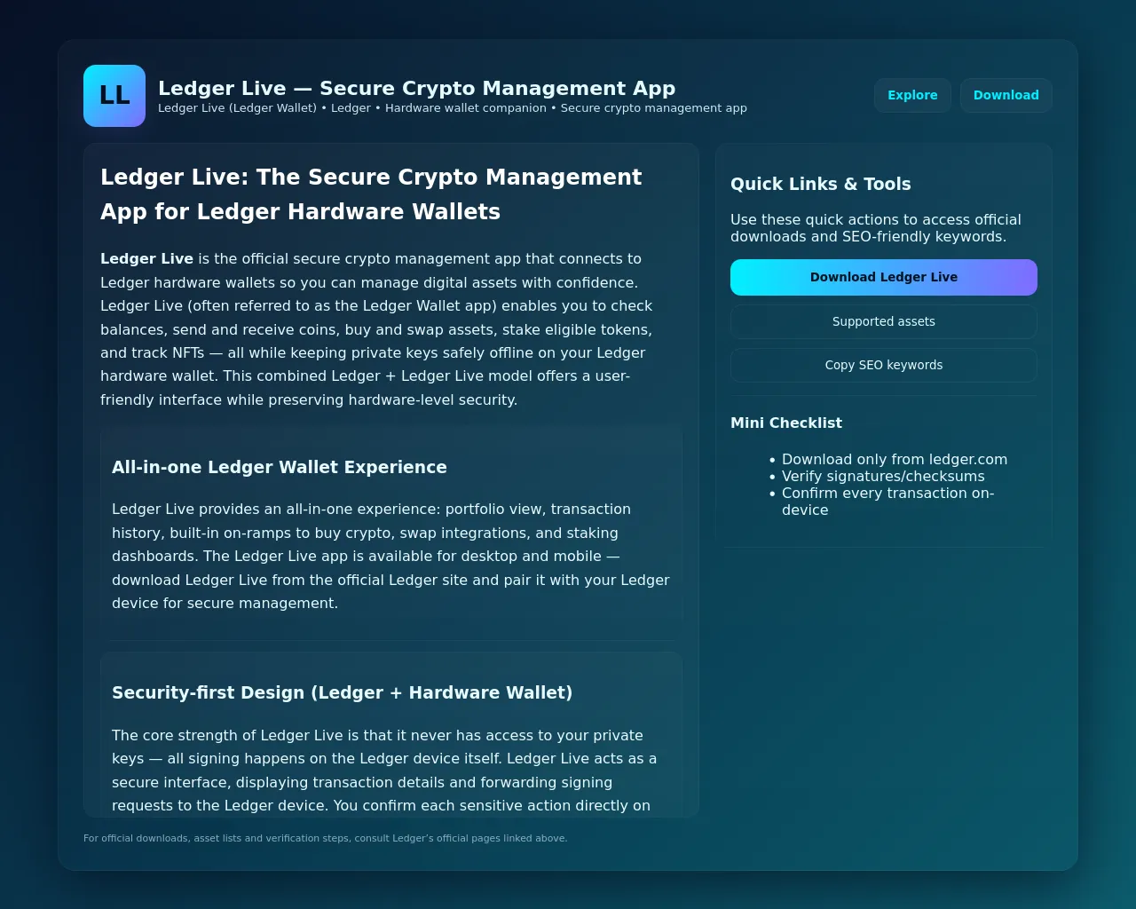 Screenshot of official-live-leadger.pages.dev