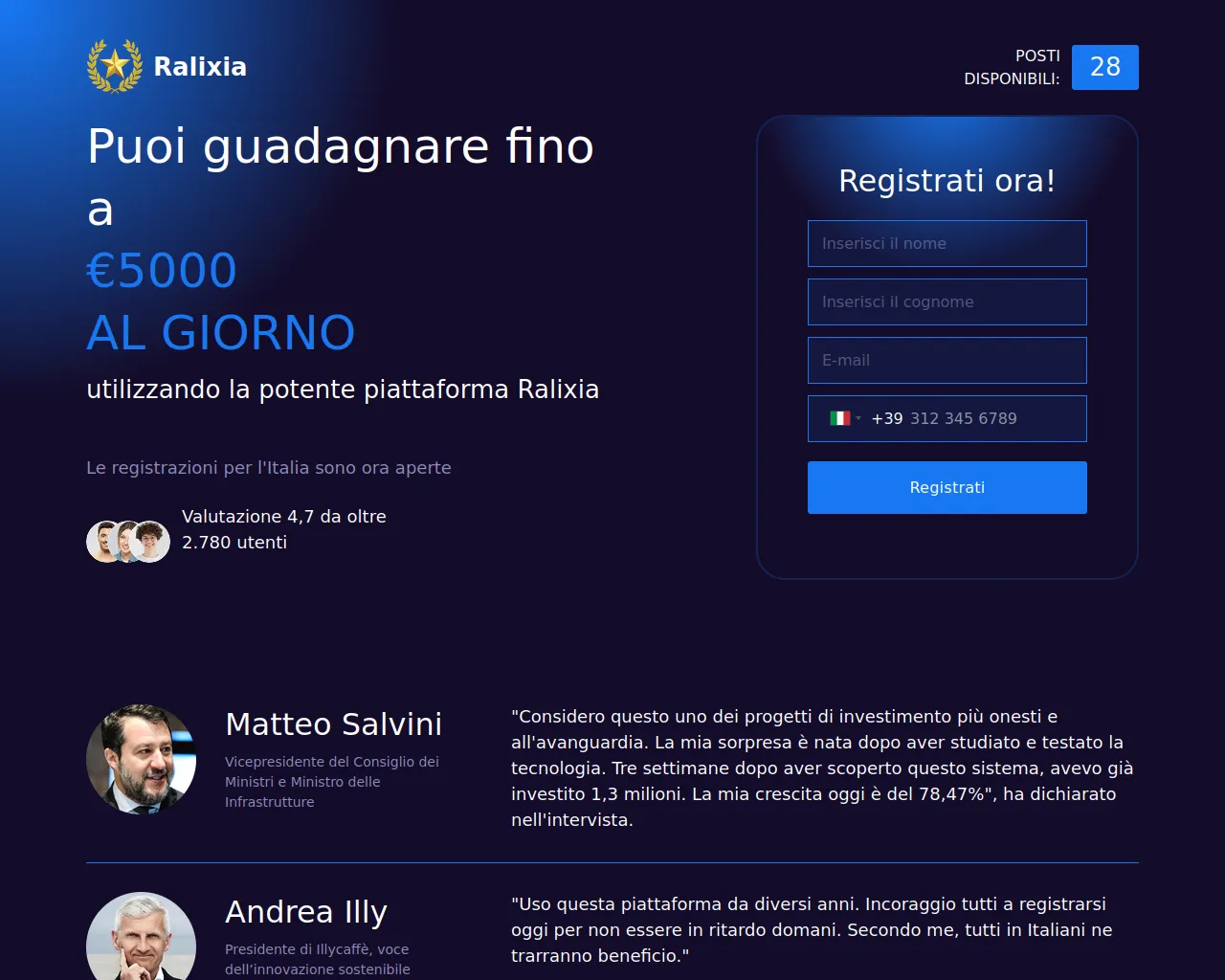 Screenshot of ralixia.vip