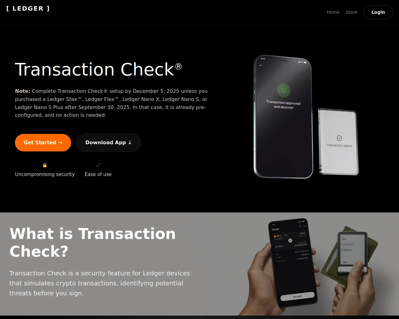 Screenshot of ledgerswallet.co