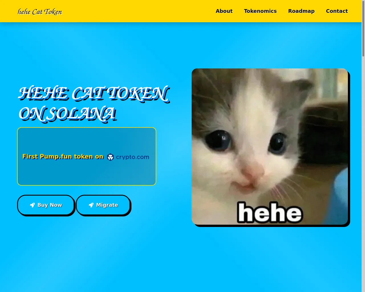 Screenshot of hehemigration.xyz