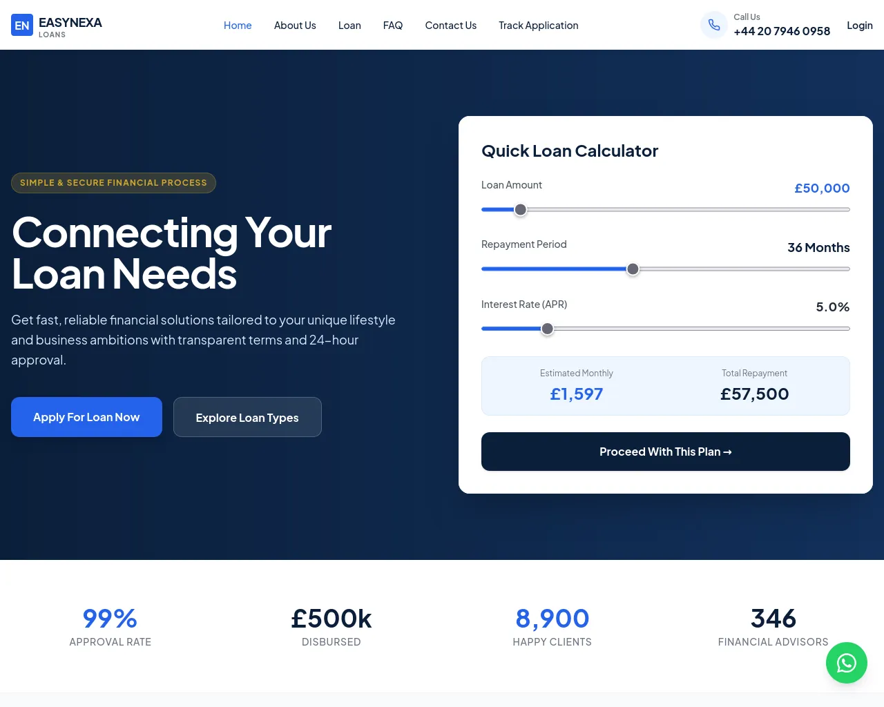 Screenshot of easynexa.online