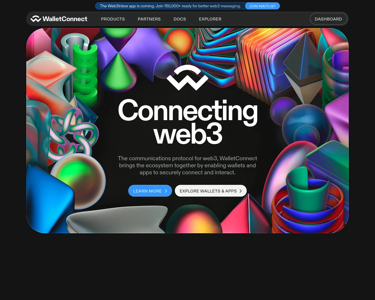 Screenshot of www-walletconnect.pages.dev
